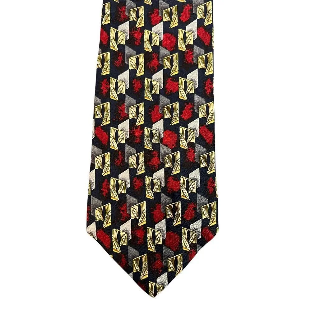 Emanuel Ungaro‎ Paris 100% Silk Tie 29